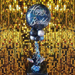 Printed Topiary Airfilled - Birthday