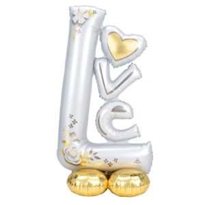 Anagram AirLoonz™ L-O-V-E Wedding (73cm x 147cm)
