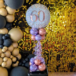 Printed Topiary Airfilled - 50th to 100th Birthday